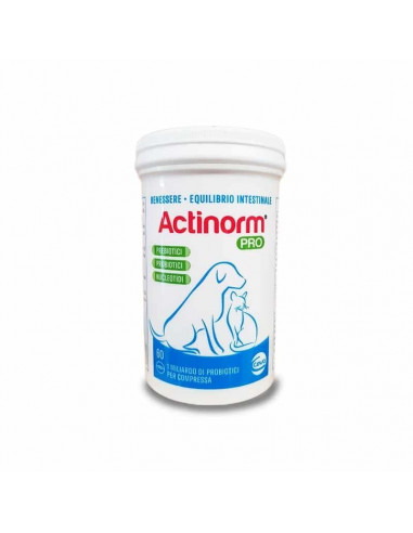 Actinorm Pro (60 cpr) Regolatore interstinale per cani e gatti