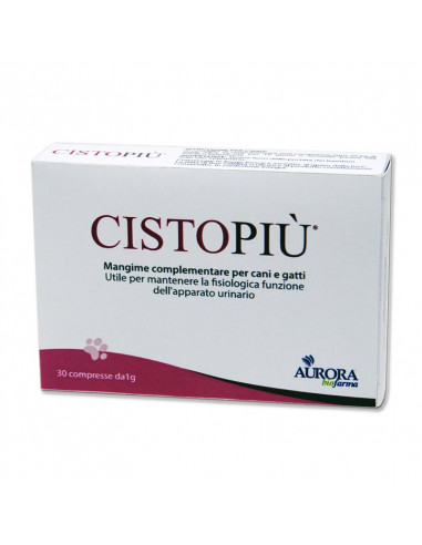 CISTOPIU’ COMPRESSE (30 cpr) Integratore per apparato urinario